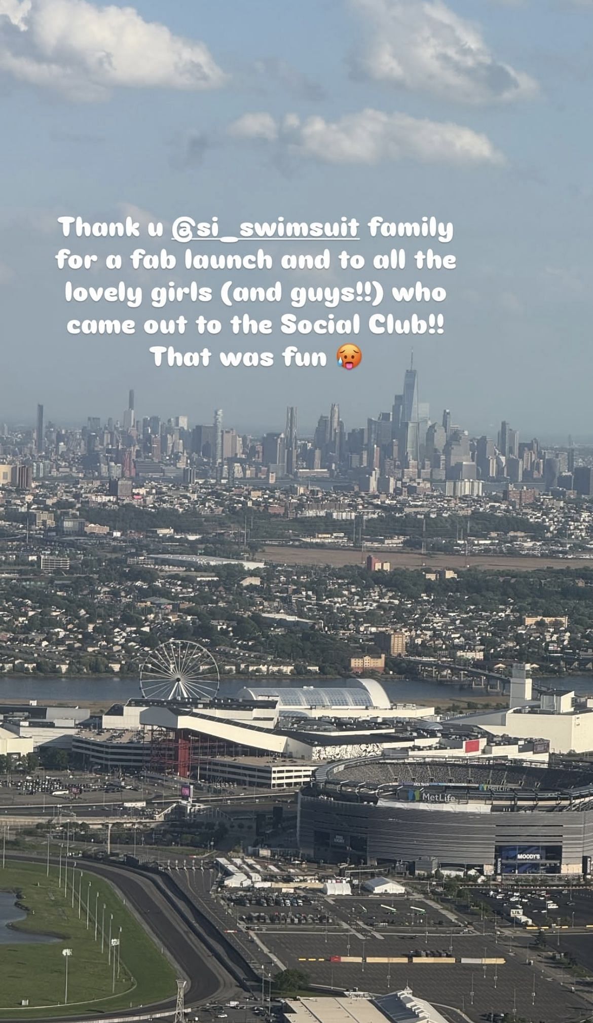 Still taken from Sims’ Instagram Story_Image Source: Instagram/@jenamsims